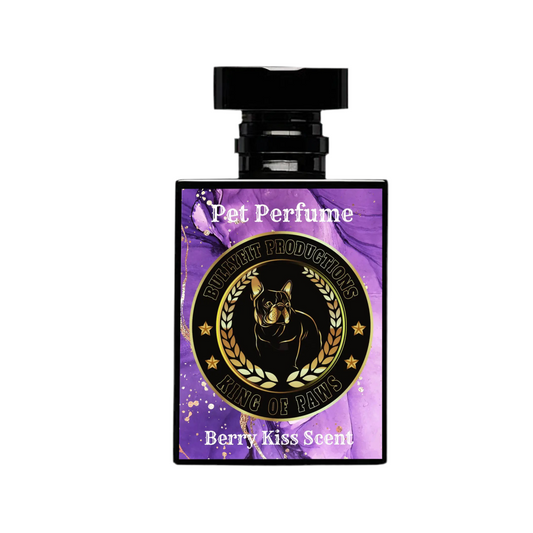 BullyFIT x King Of Paws Berry Kiss Scent Pet Perfume 3oz | Deodorizer | Dog Grooming | Dog Shampoo Alternative
