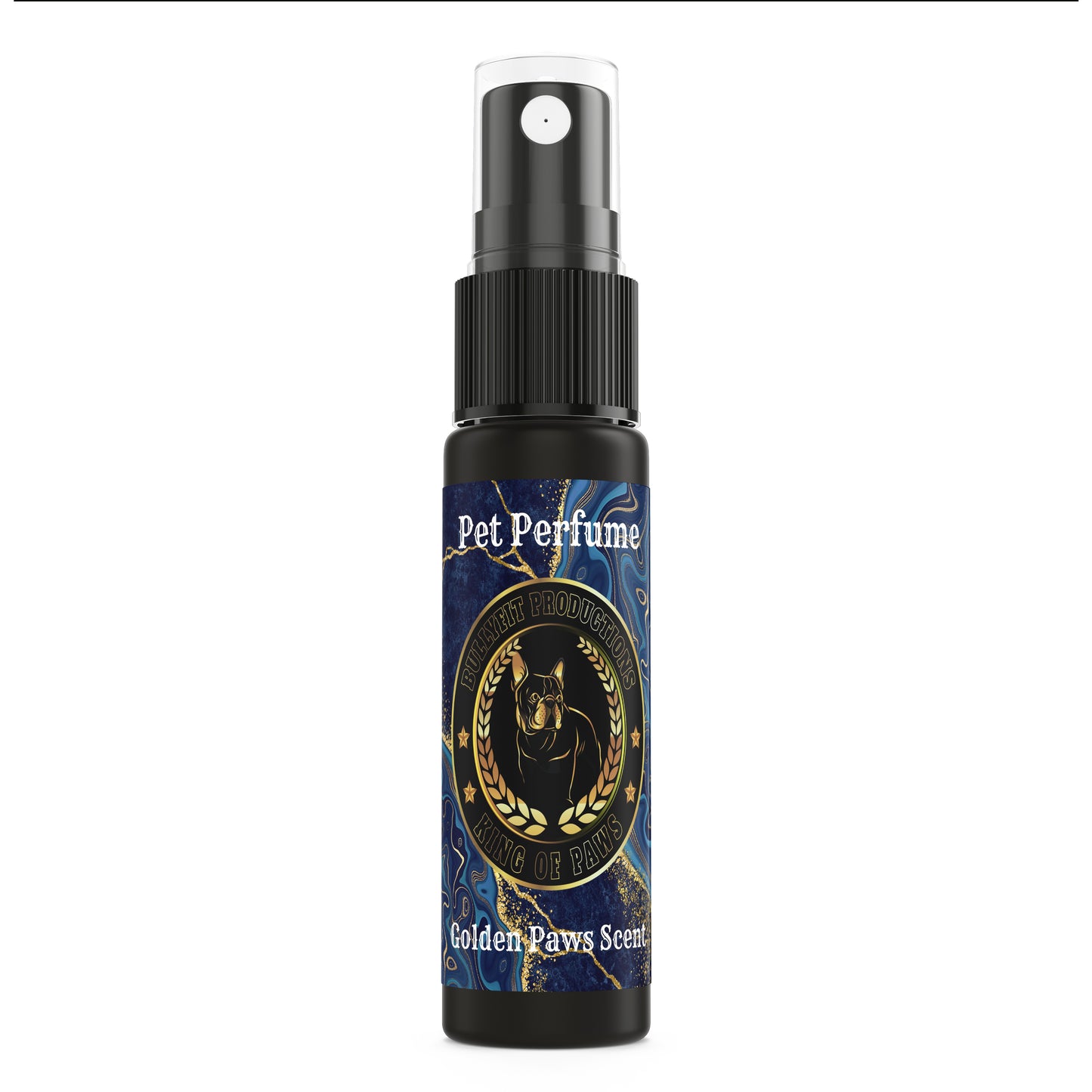 BullyFIT x King Of Paws Golden Paws Scent Pet Cologne 1 oz | Deodorizer | Dog Grooming | Dog Shampoo Alternative| Custom