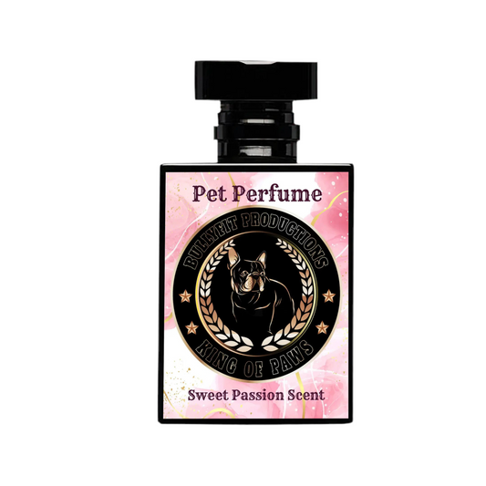 BullyFIT x King Of Paws Sweet Passion Scent Pet Perfume 3oz | Deodorizer | Dog Grooming | Dog Shampoo Alternative | Custom