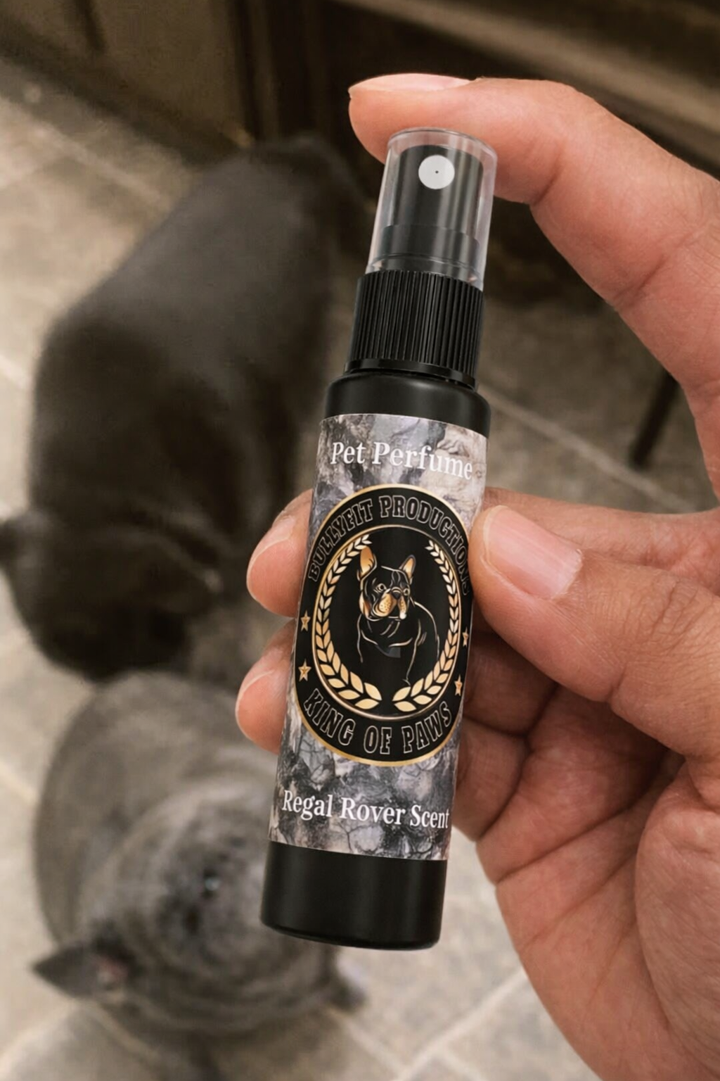 BullyFIT x King Of Paws Regal Rover Scent Pet Cologne 1 oz | Deodorizer | Dog Grooming | Dog Shampoo Alternative| Custom | Holistic