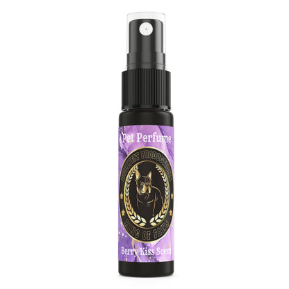 BullyFIT x King Of Paws Berry Kiss Scent Pet Perfume 1 oz | Deodorizer | Dog Grooming | Dog Shampoo Alternative| Custom| Wholistic