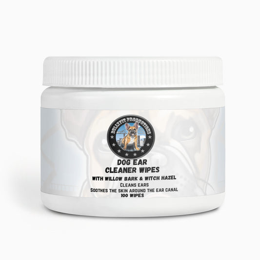 BullyFIT All Natural Dog Ear Cleaning Wipes