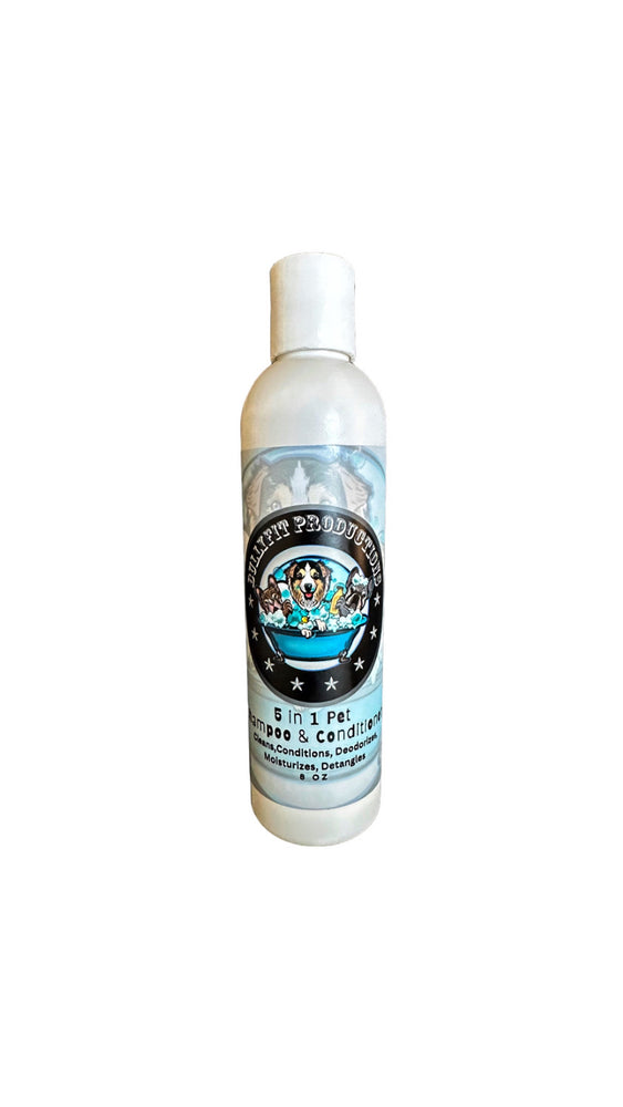 BullyFIT All Natural 5 in 1 Shampoo & Conditioner 8oz